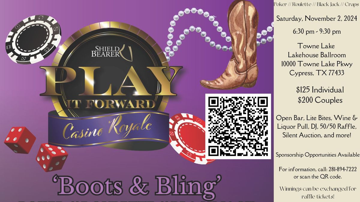 Casino Royale "Play it Forward" Fundraiser