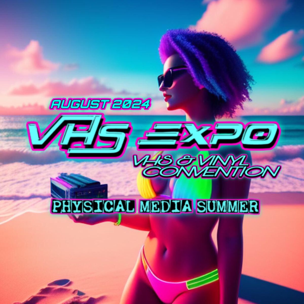 VHS EXPO: VHS & Vinyl Convention August 2024