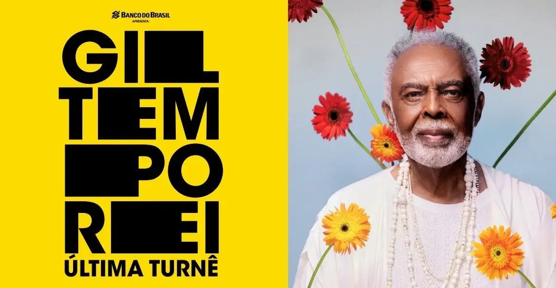 GILBERTO GIL apresenta: "Tempo Rei - \u00daltima Turn\u00ea" no Est\u00e1dio Beira Rio | Porto Alegre\/RS