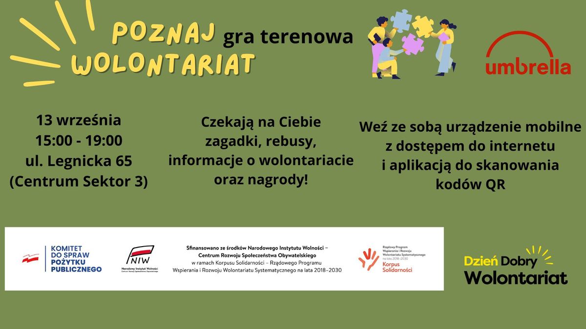 Poznaj Wolontariat - gra terenowa