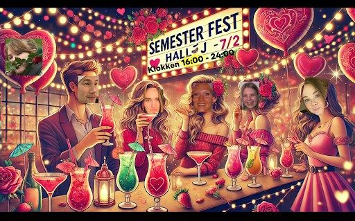 K\u00e6rlighedsbar - Semester fest 