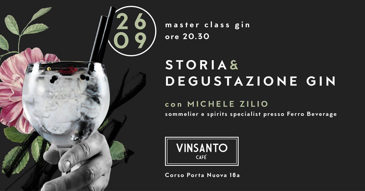 STORIA E DEGUSTAZIONE GIN