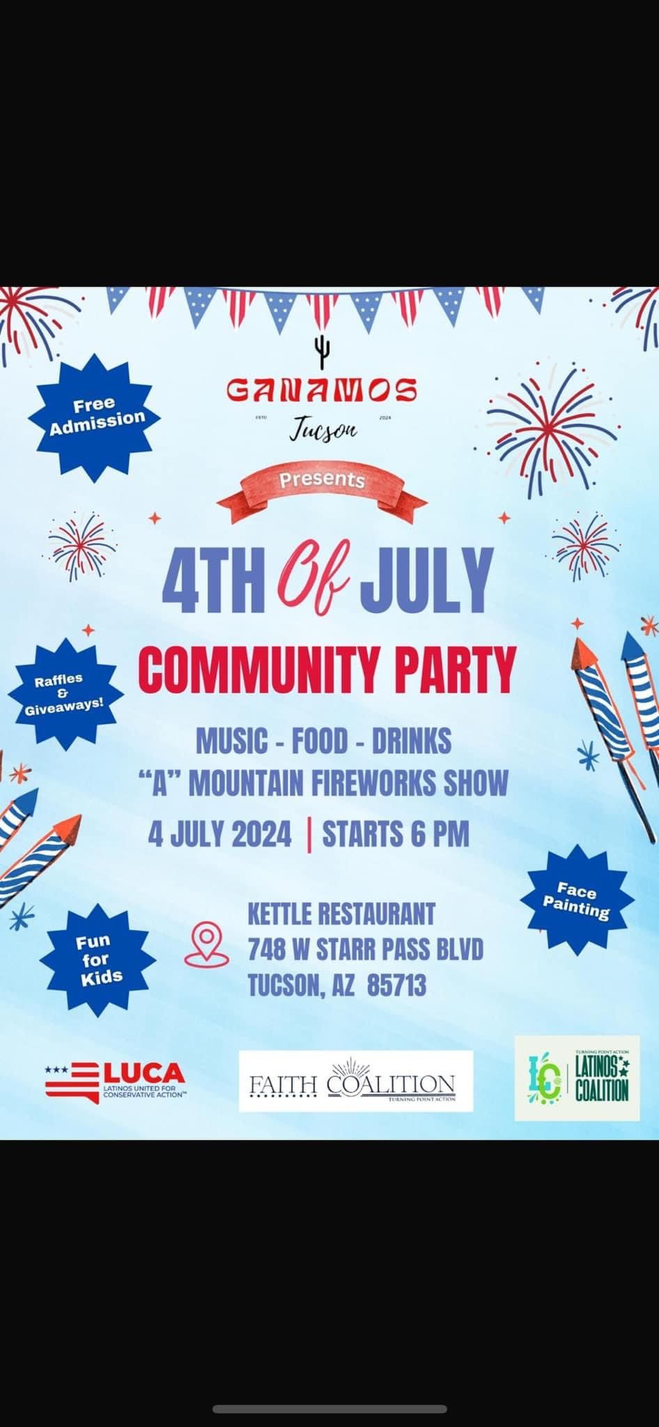 4th of July Community Party