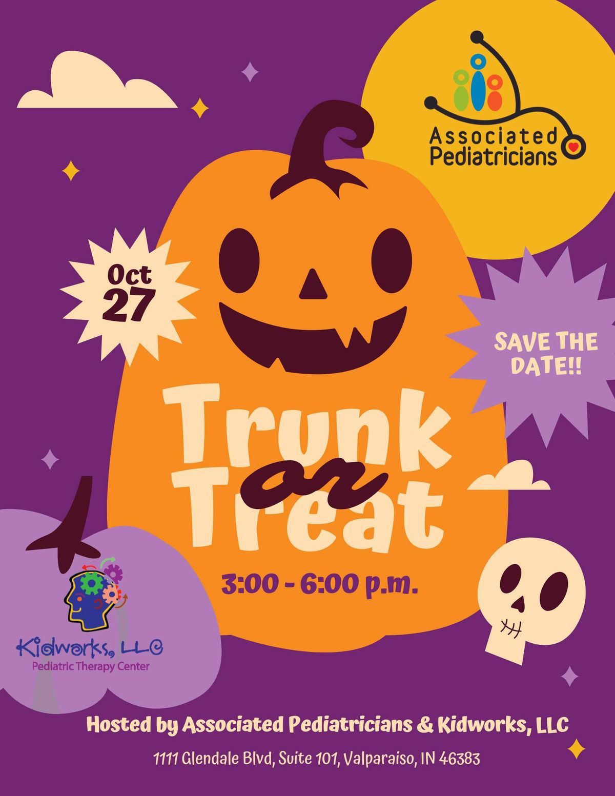 TRUNK-OR-TREAT || ASSOCIATED PEDIATRICIANS & KIDWORKS, LLC