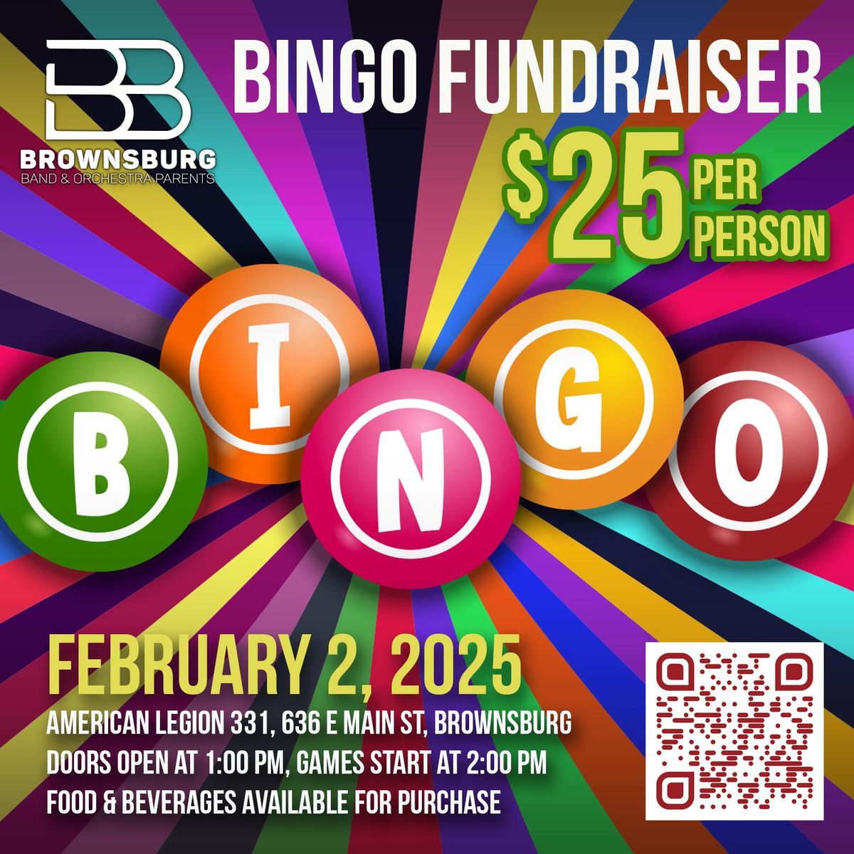 Bingo Fundraiser