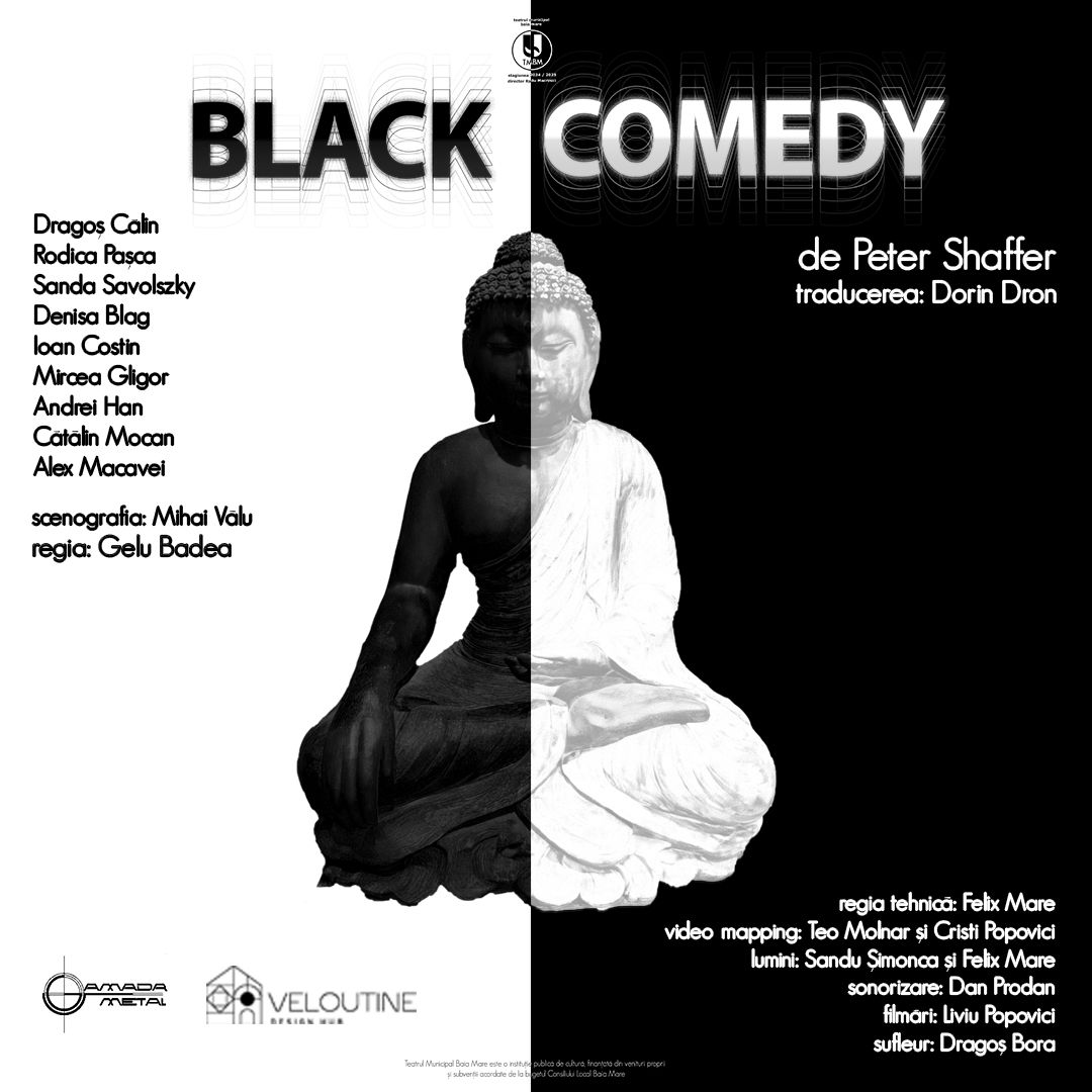 COMEDIE PE \u00ceNTUNERIC de Peter Shaffer