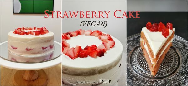 Strawberry Cake Class (Vegan)