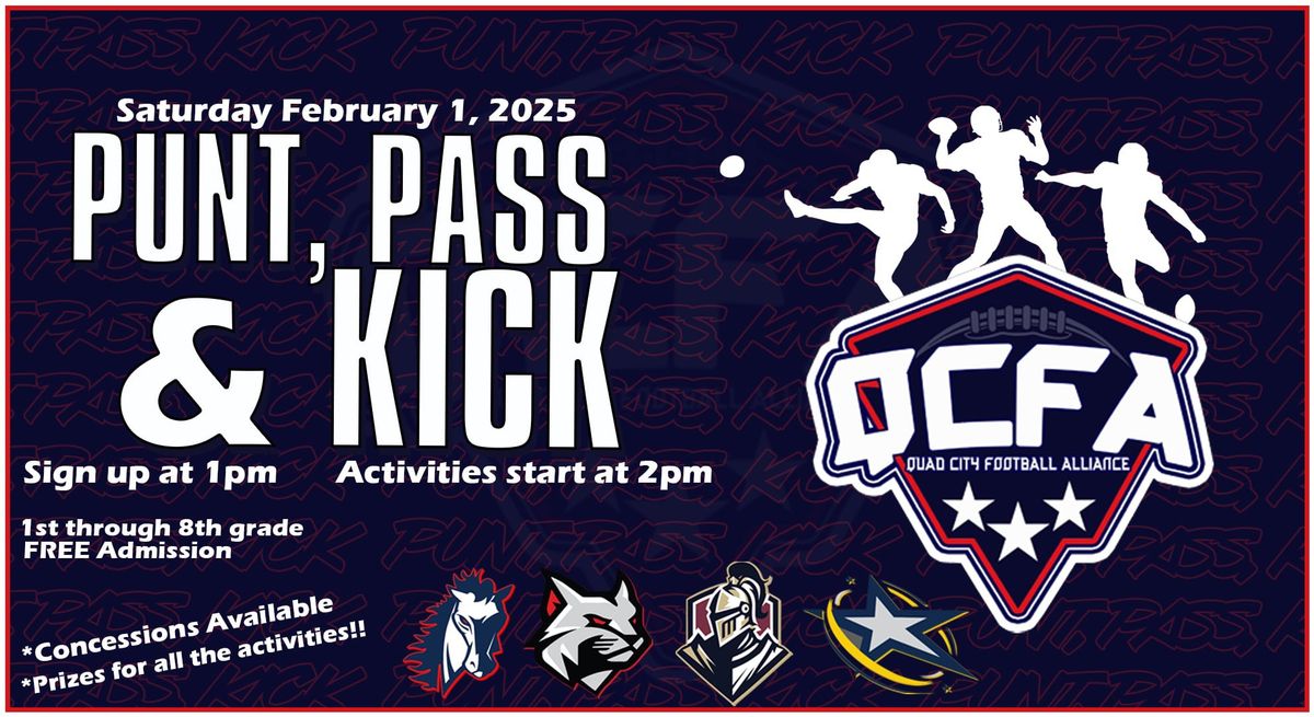 The Alliance Punt, Pass, Kick Competition 