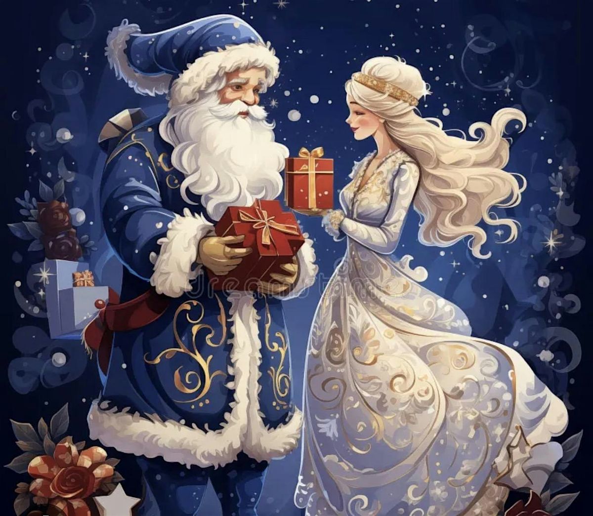 Winter Solstice Tea with Santa