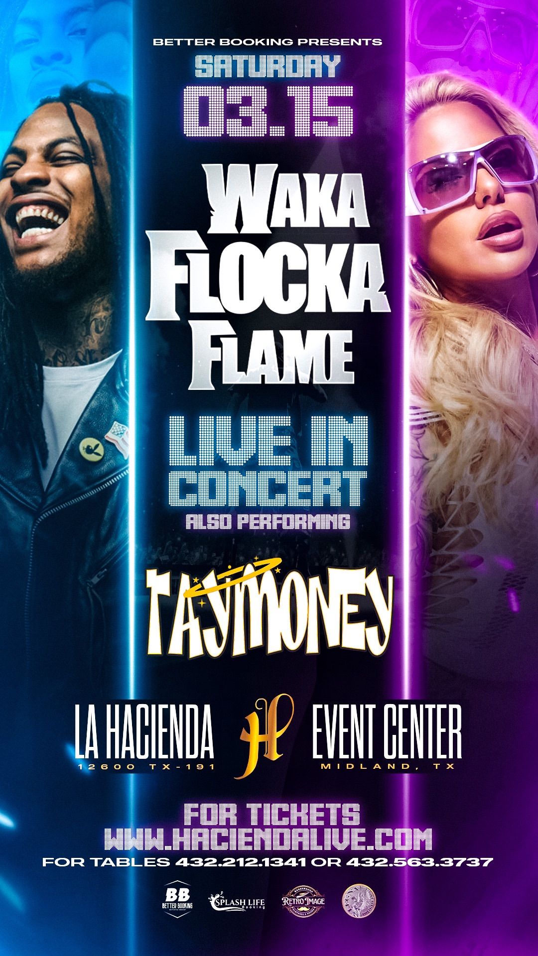 Waka Flocka + Tay Money Saturday March 15th 