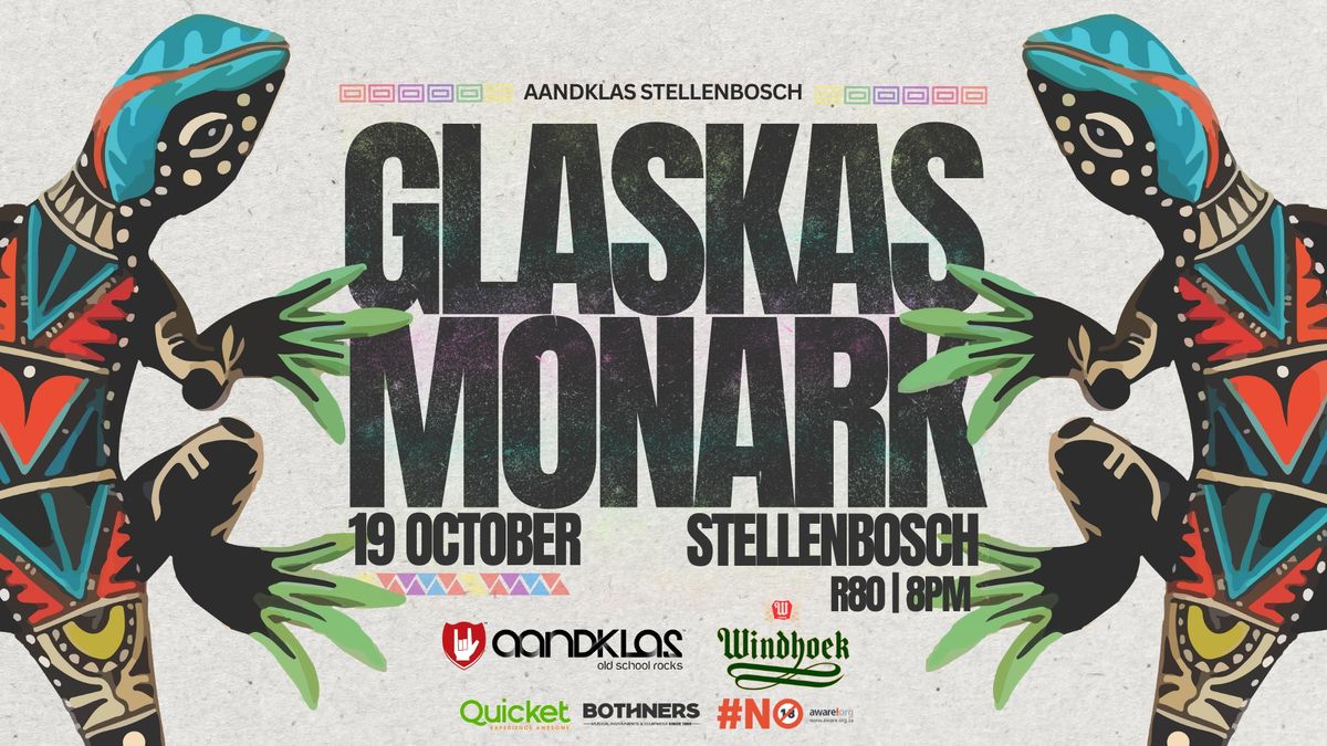 GLASKAS & MONARK - LIVE at Aandklas Stellenbosch