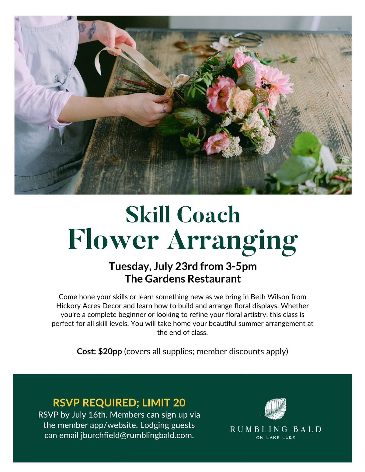 Skill Coach - Flower Arranging