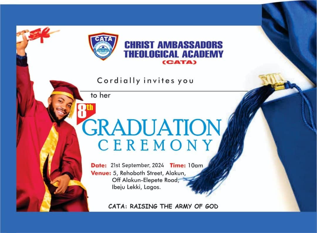 CATA GRADUATION \ud83c\udf93 CEREMONY 