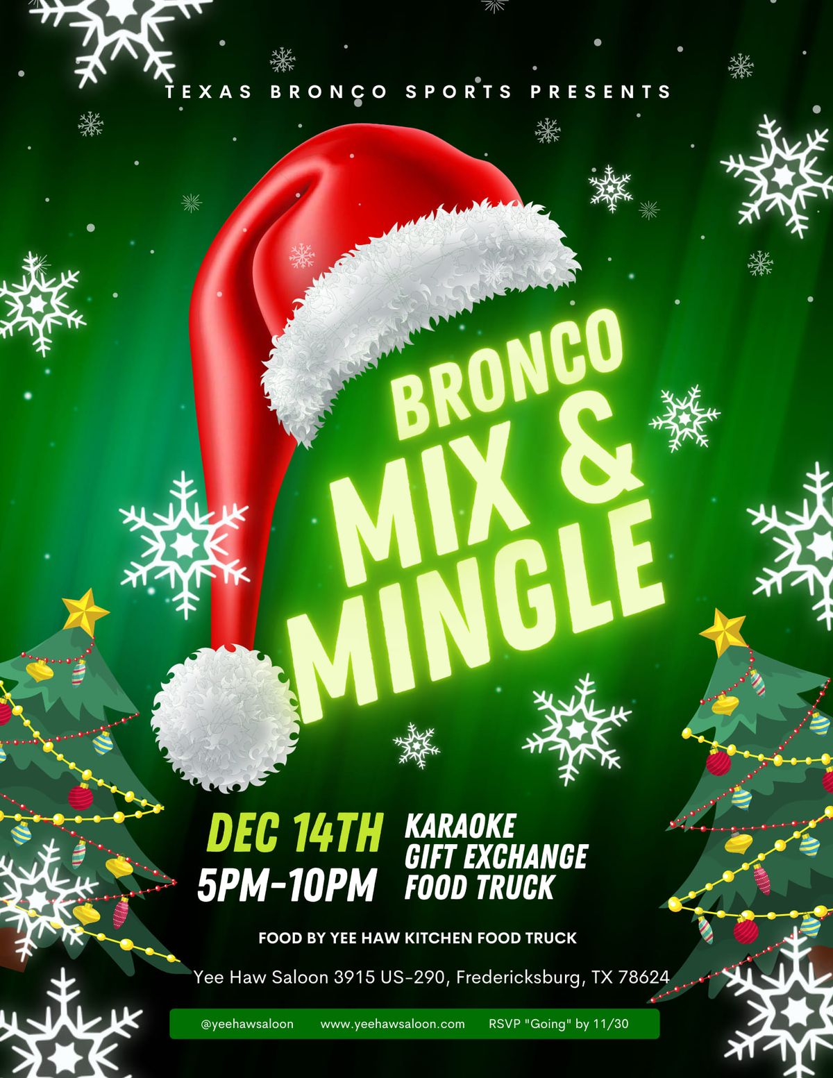 Bronco Mix & Mingle