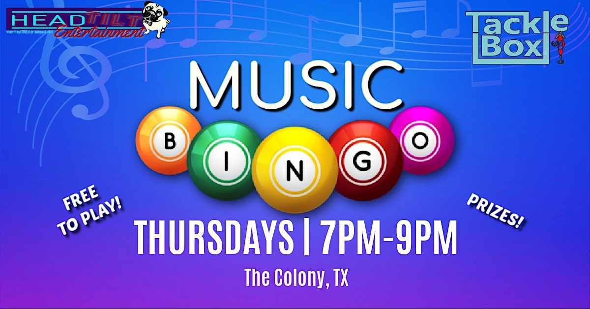 Music Bingo at The Tackle Box Seafood