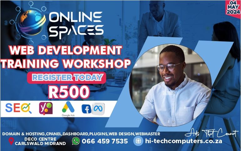 Become a Website Developer for Only R500