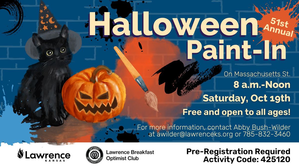 51st Annual Halloween Paint-In