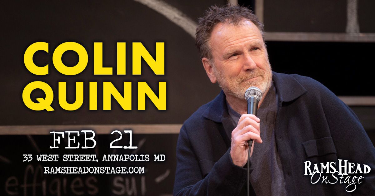 Comedian Colin Quinn