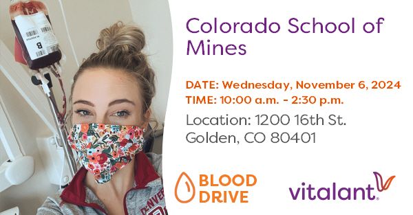 Blood Drive at Colorado School of Mines