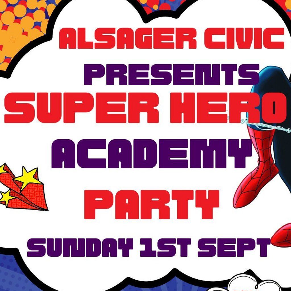Superhero Academy Party