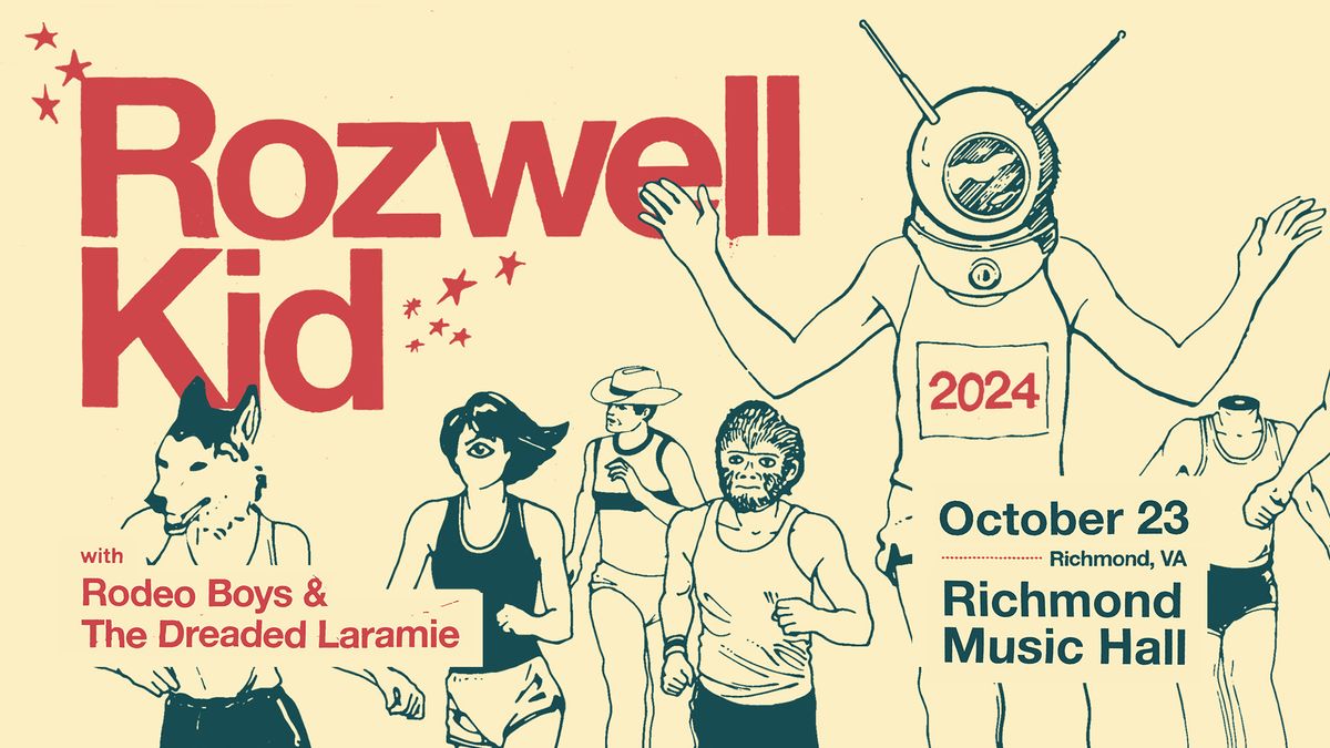 Rozwell Kid w\/ Rodeo Boys + The Dreaded Laramie at Richmond Music Hall 10\/23\/24