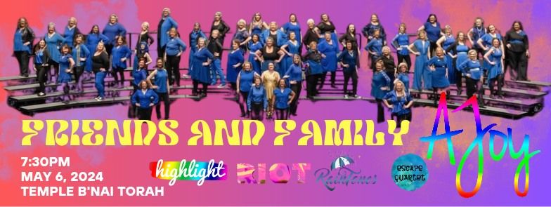 A Cappella Joy's Friends and Family Night