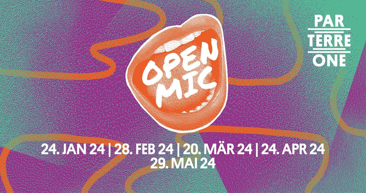 Open Mic I Parterre One Music, Basel