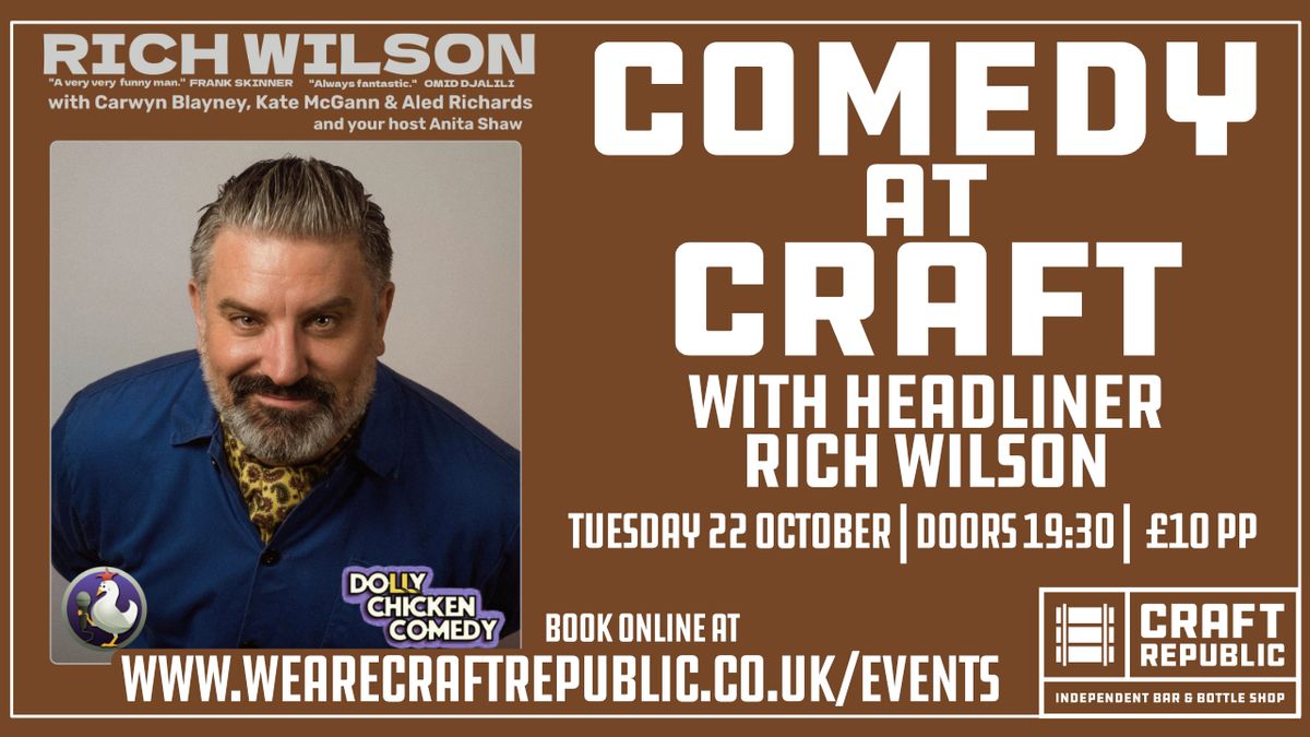 Comedy Night with Headliner Rich Wilson