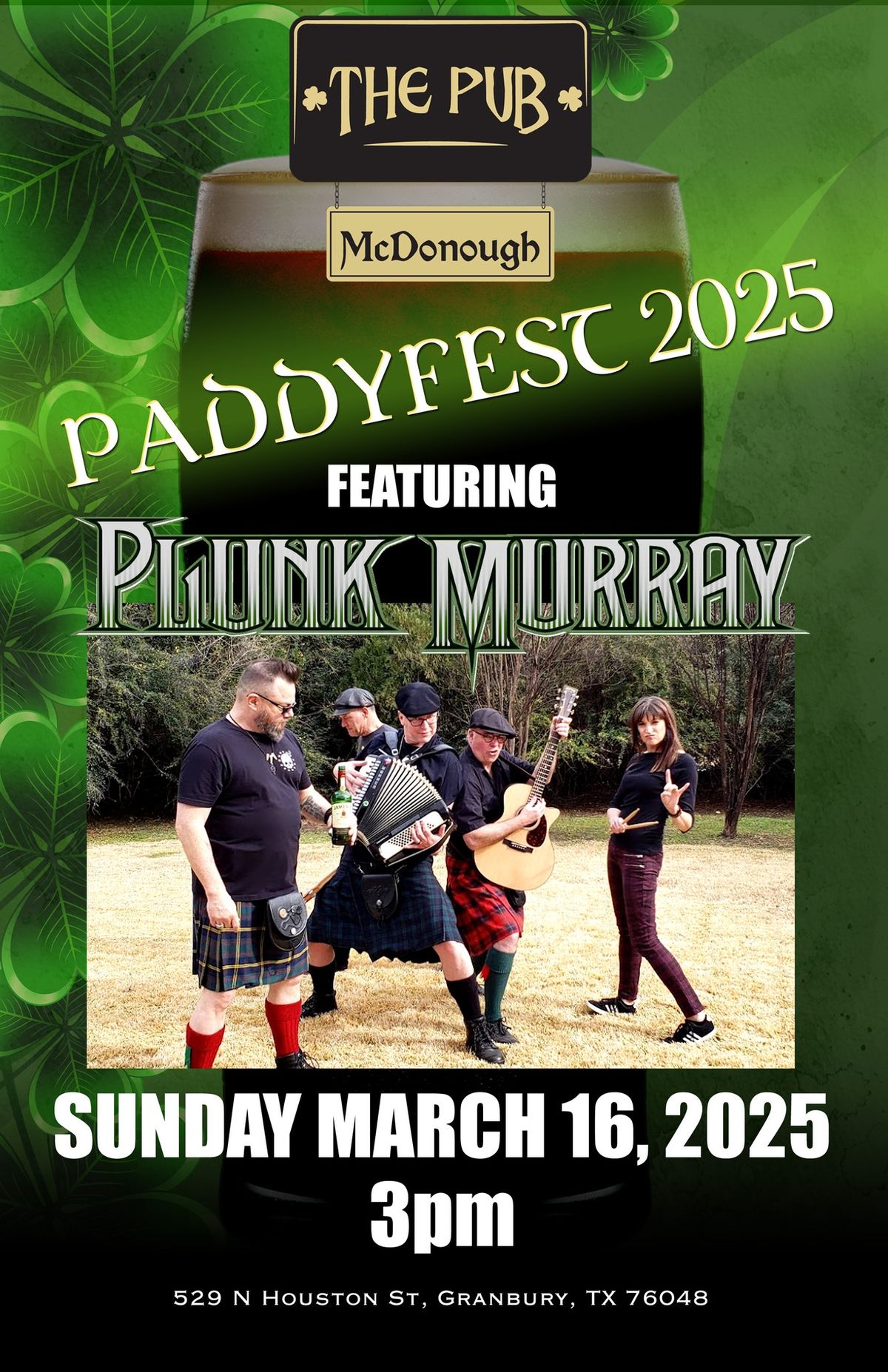 Plunk Murray @ PaddyFest 2025