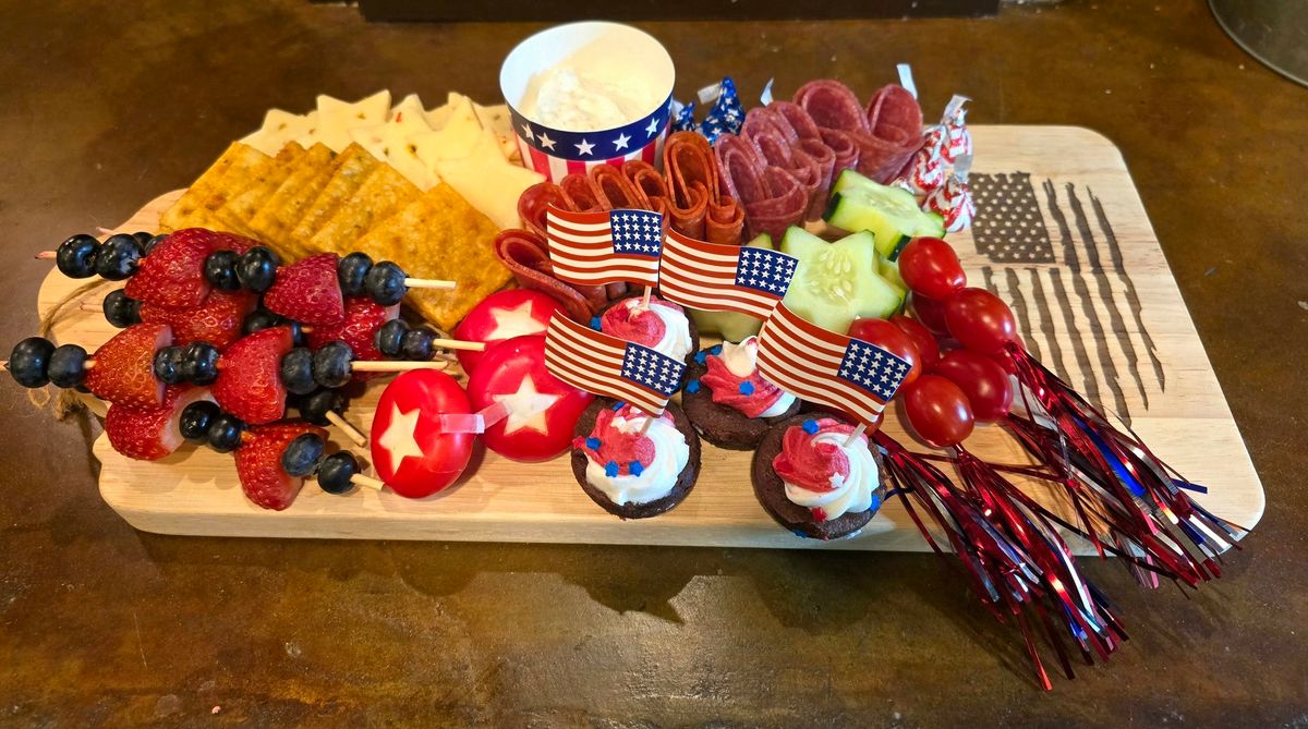 June - Independence Day Themed Charcuterie Workshop