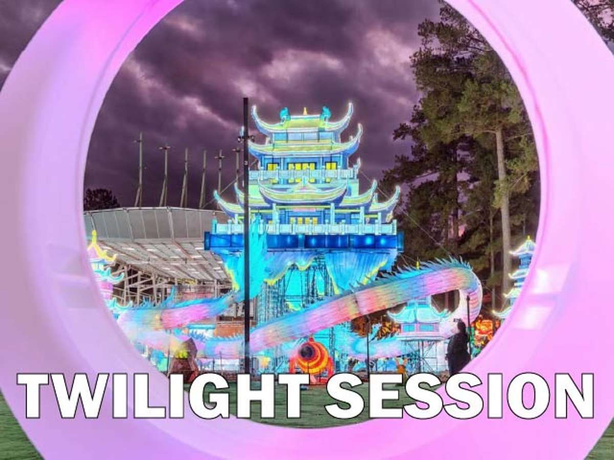 2025 North Carolina Chinese Lantern Festival - TWILIGHT SESSION at Koka Booth Amphitheatre at Regency Park