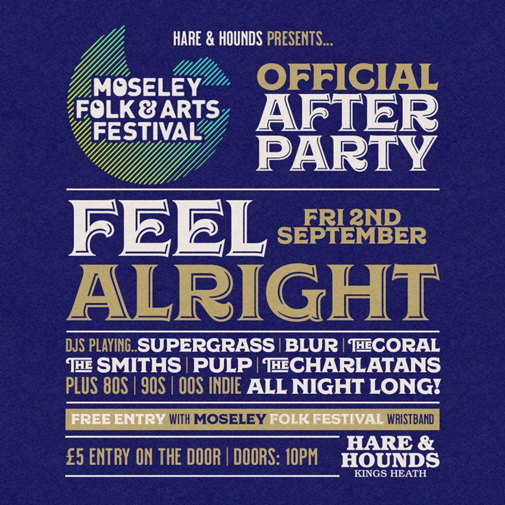 The Official Moseley Folk Festival Afterparty