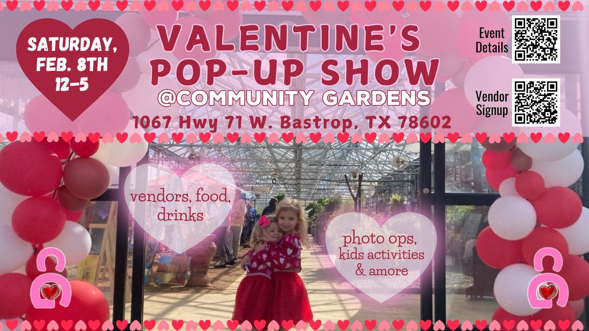 Valentine's Pop-Up Show 