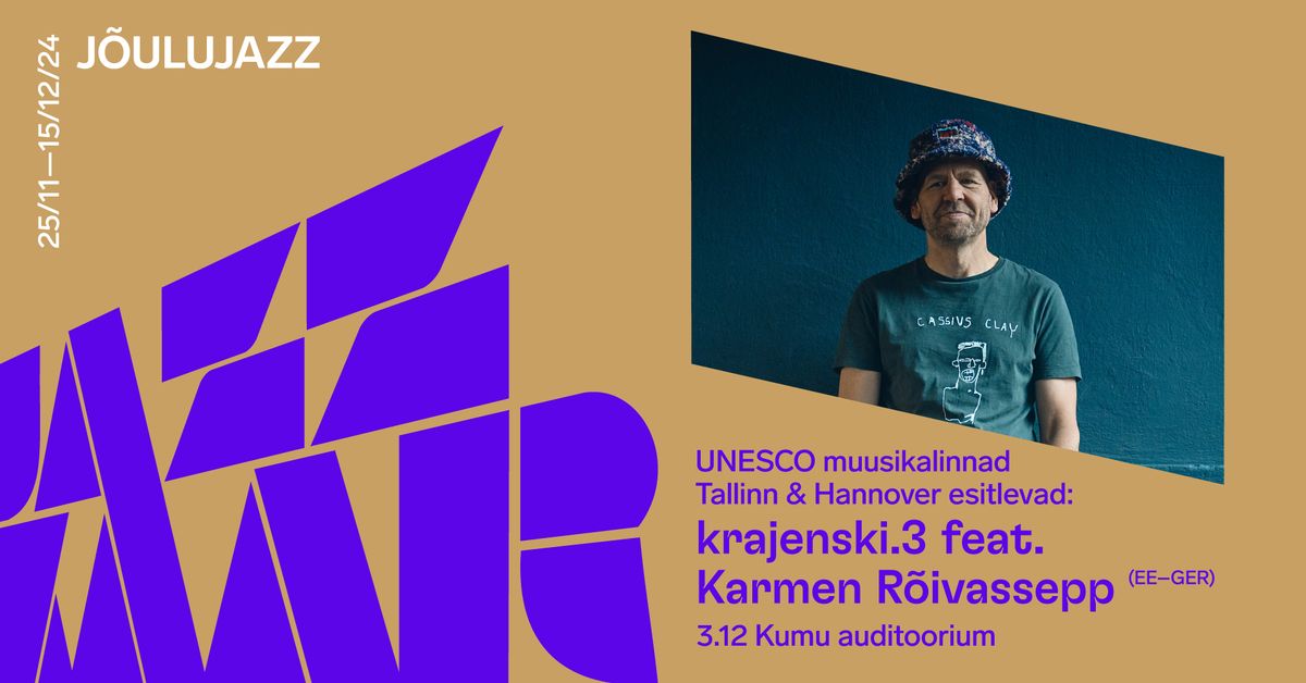 UNESCO muusikalinnad Tallinn & Hannover esitlevad: krajenski.3 feat. Karmen R\u00f5ivassepp