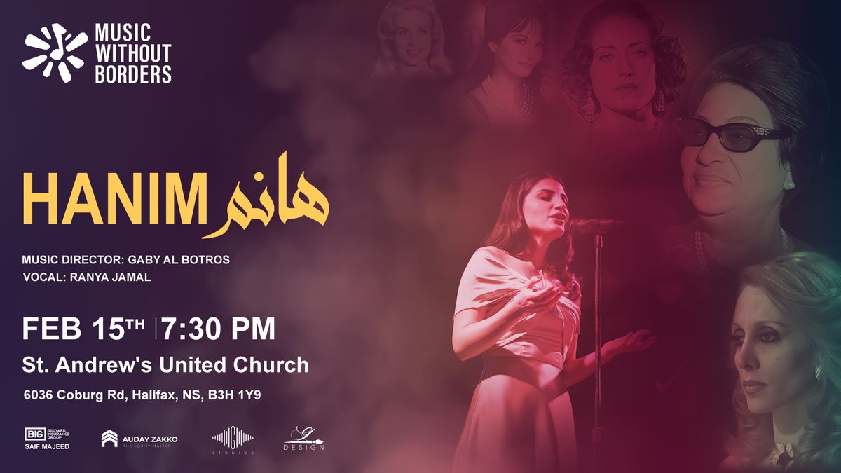 Halifax | Hanim: Arab Women in Music | Feb 15