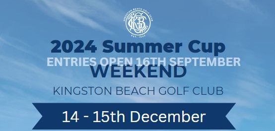 2024 KBGC Summer Cup - Golf