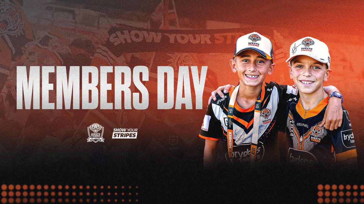 Wests Tigers Members Day