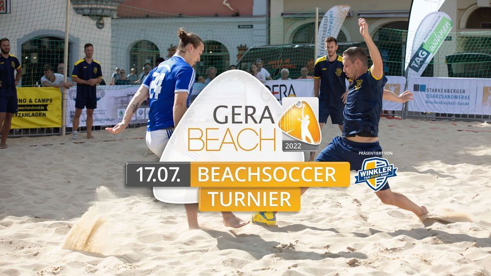 BEACHSOCCERCUP 2022 präsentiert vom FAN SPORT SHOP WINKLER, GeraBeach