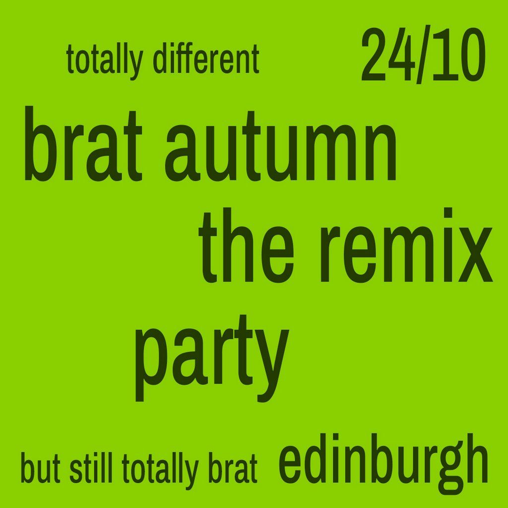 brat autumn - The Remix Party