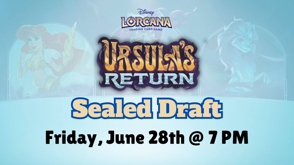 Disney Lorcana Ursula's Return Sealed Draft