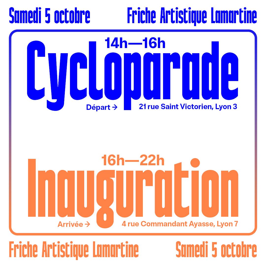 \u2605 CYCLOPARADE & INAUGURATION FRICHE DU 7 \u2605