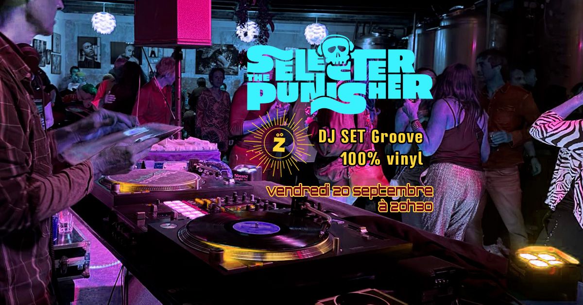 Dj Set SELECTER THE PUNISHER (Only Vinyl \/ Black Music) 