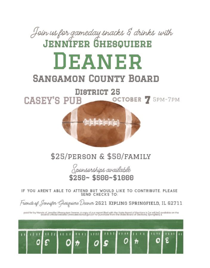 Game Day Drinks & Snacks with Jennifer Ghesquiere Deaner