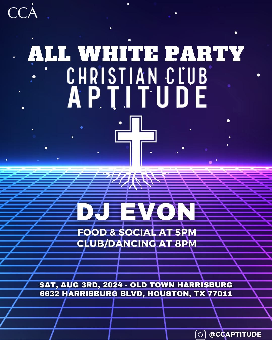 All White Party by Christian Club APTITUDE