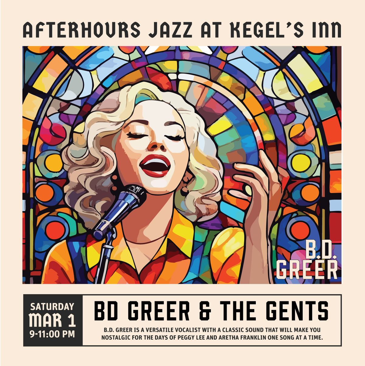 Afterhours Jazz at Kegel's Inn -B.D. Greer