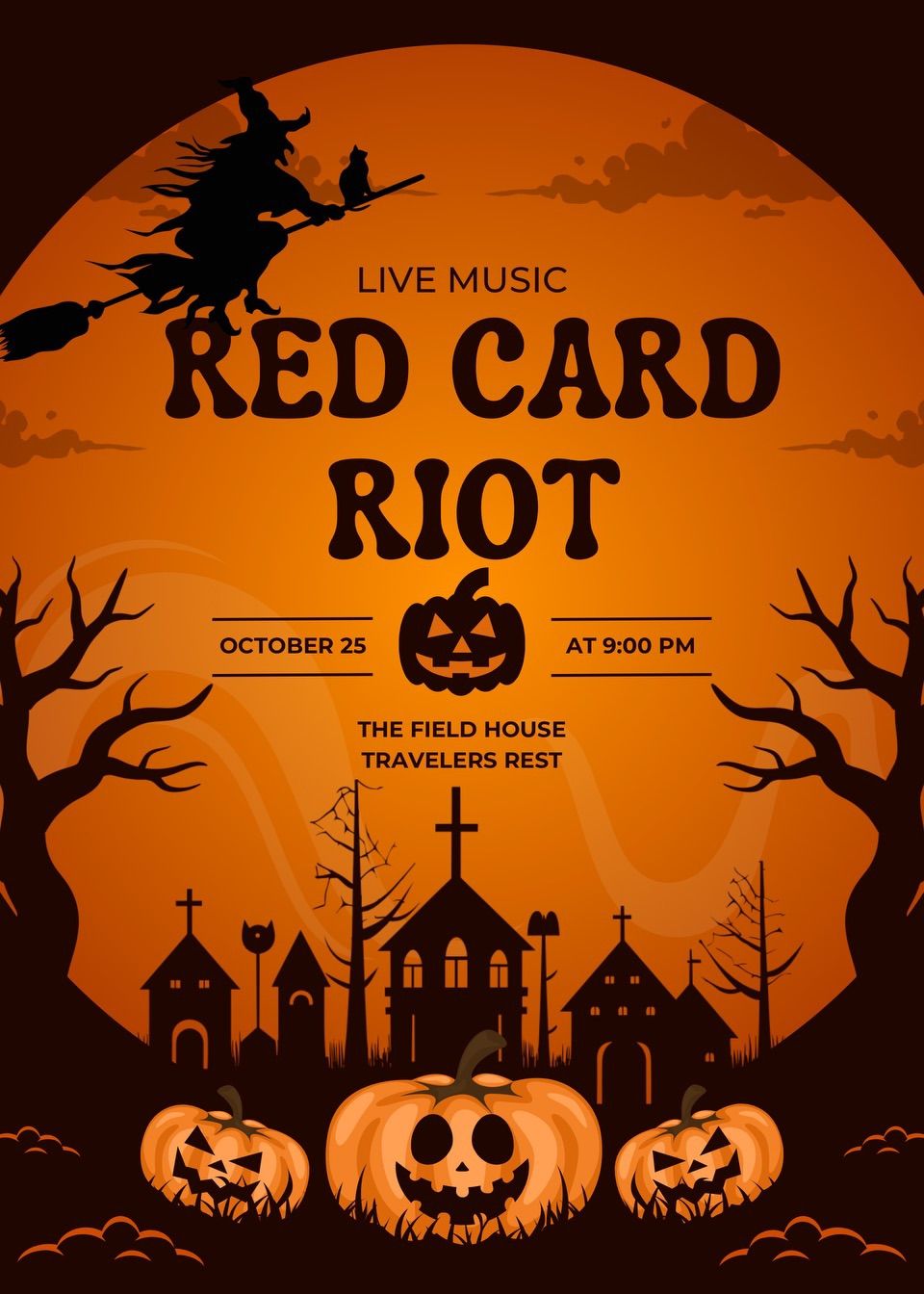 Red Card Riot - Live at Field House