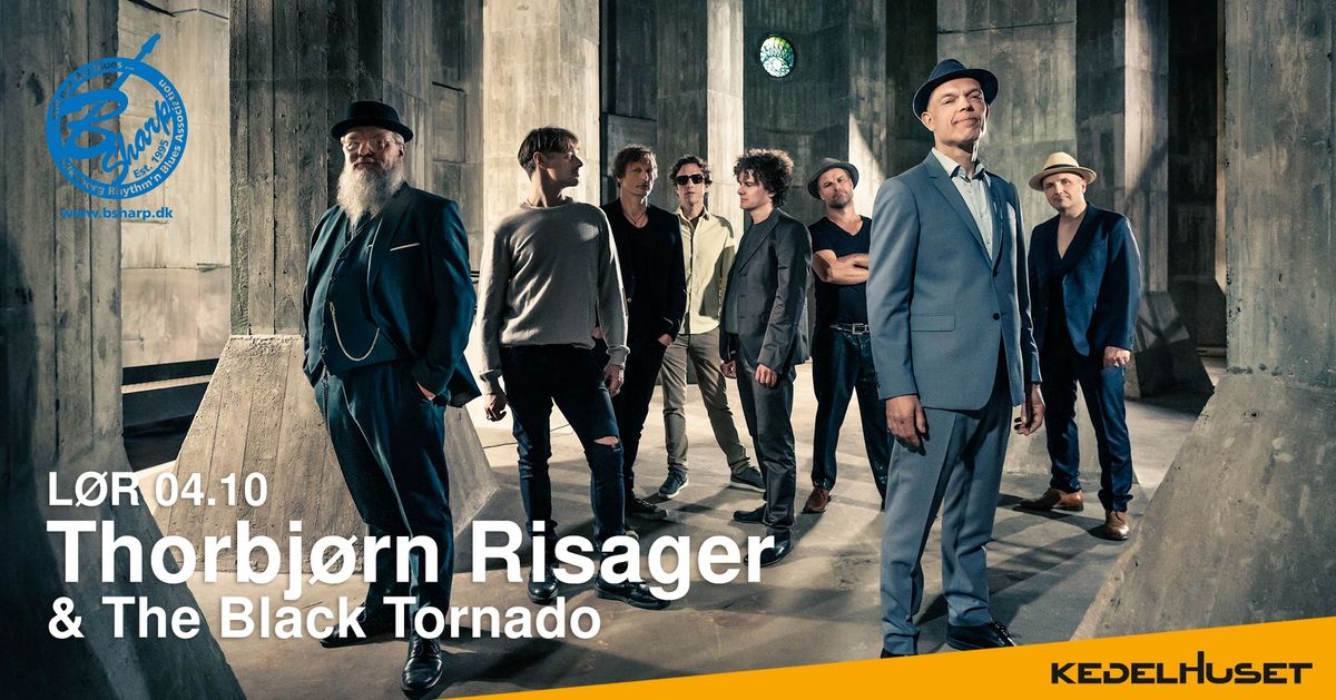 Thorbj\u00f8rn Risager & The Black Tornado \/ Kedelhuset, Silkeborg