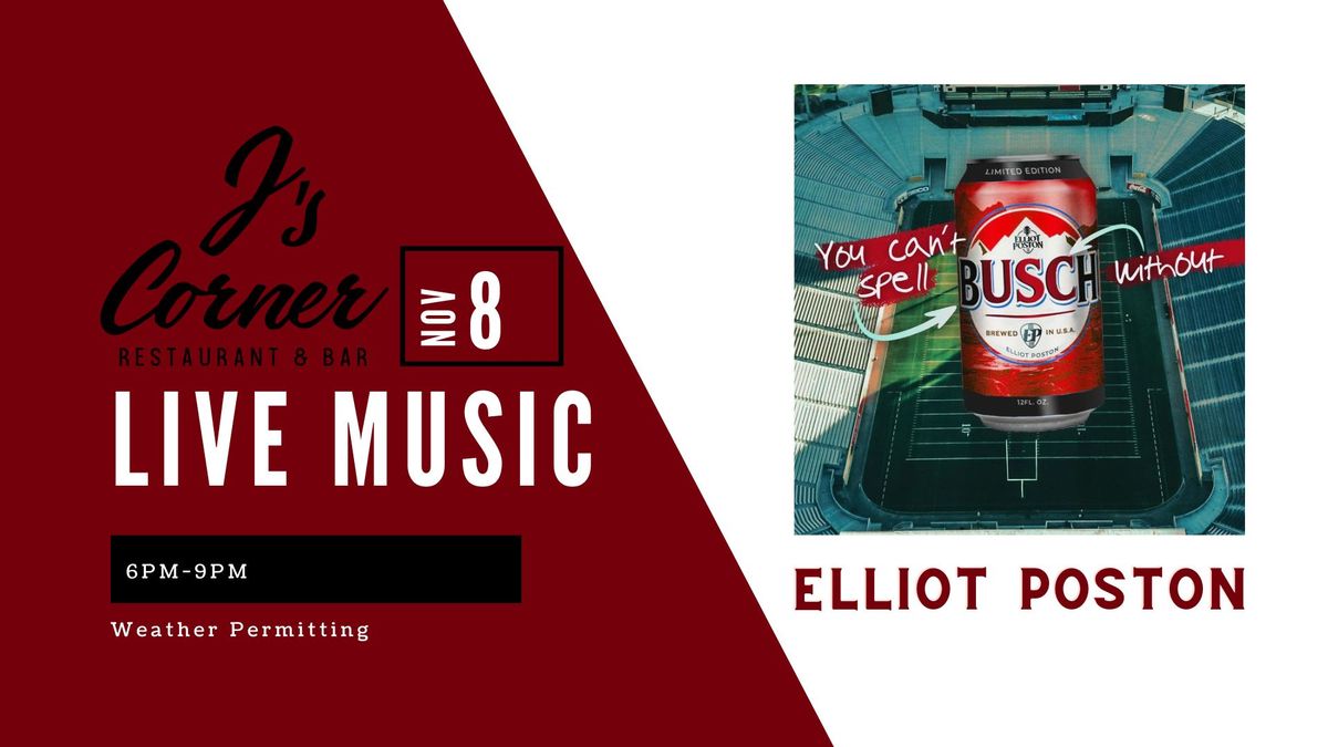 Live Music with Elliot Poston