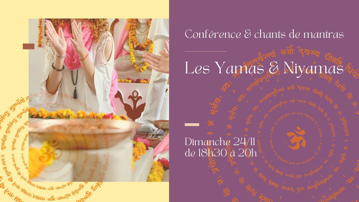 Conf\u00e9rence Yamas & Niyamas