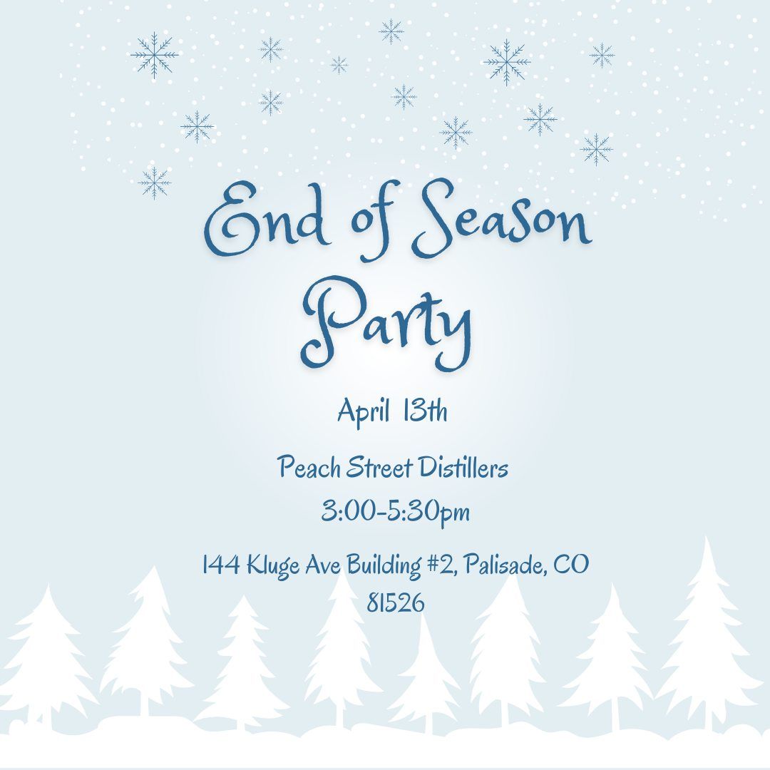 End of Season Party -Mesa County 